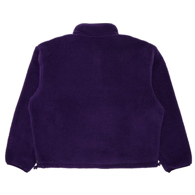 Supreme Polartec Shearling Reversible Pullover Purple