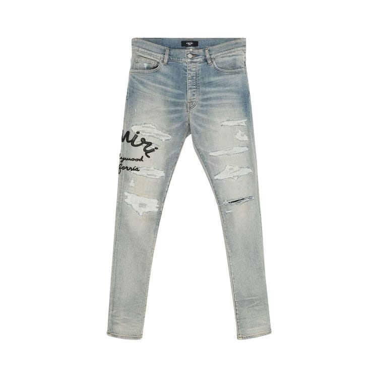 Amiri Hollywood Thrasher Jean Antique Indigo