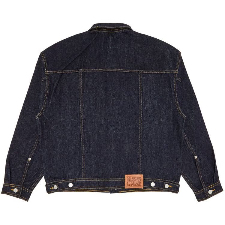 Supreme x Martithé + François Girbaud X-Seam Denim Trucker Jacket Rigid Indigo