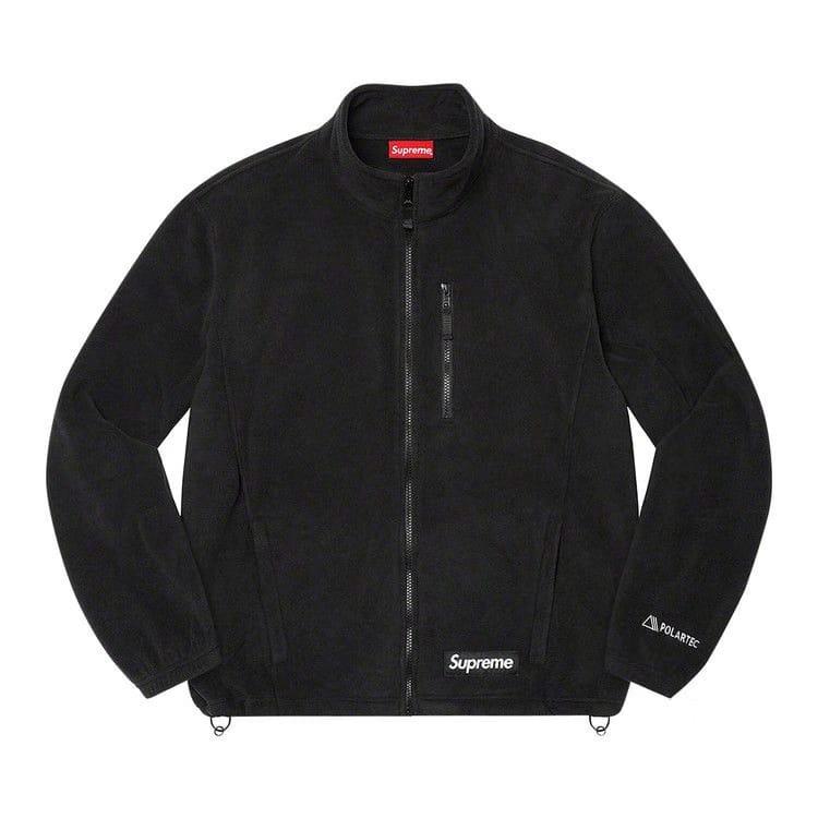 Supreme x Polartec Zip Jacket Black
