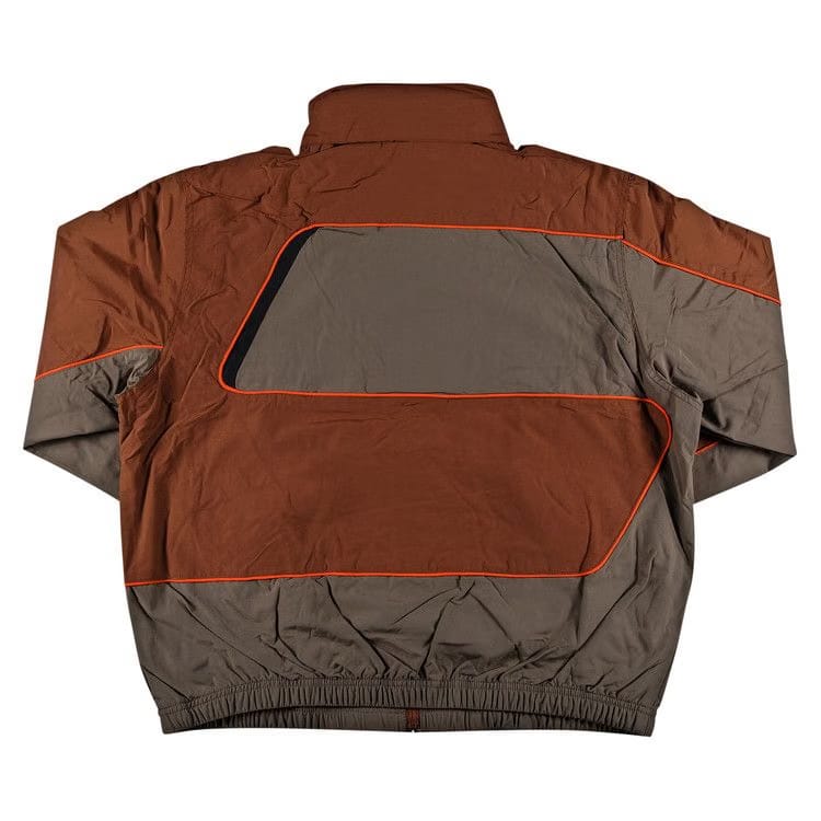 Supreme S Paneled Track Jacket Brown