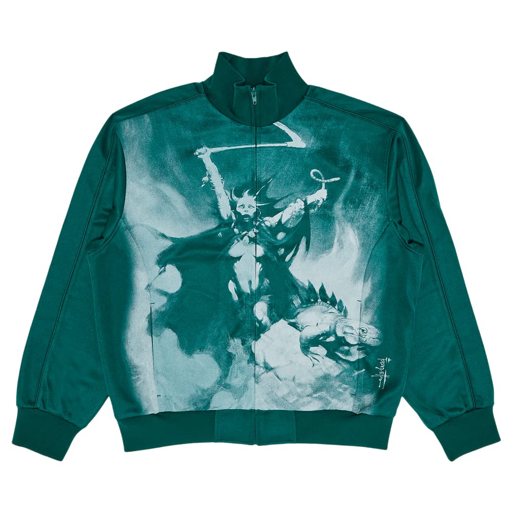 Supreme x Frank Frazetta Track Jacket Dark Green