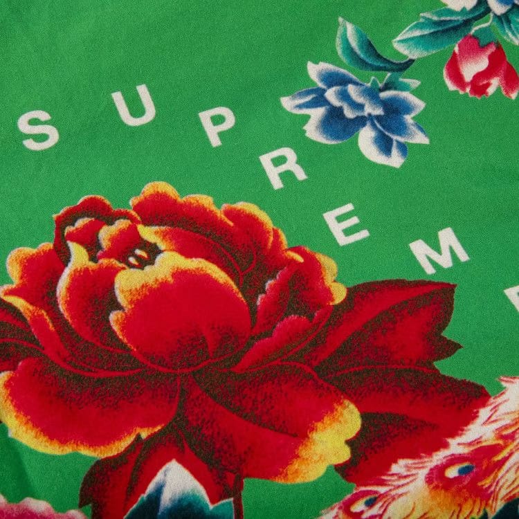 Supreme Peacock Jacket Bright Green