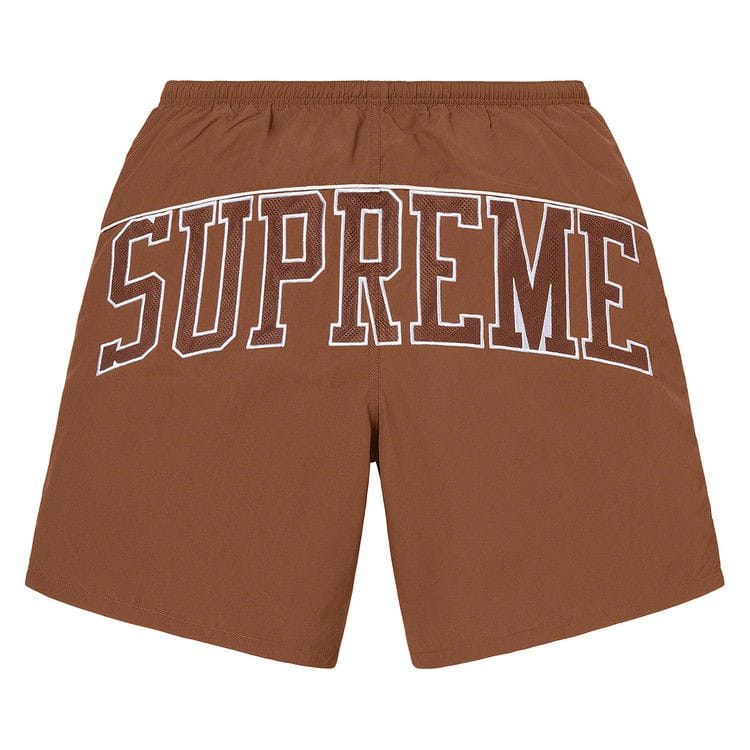 Supreme Arc Water Shorts Brown