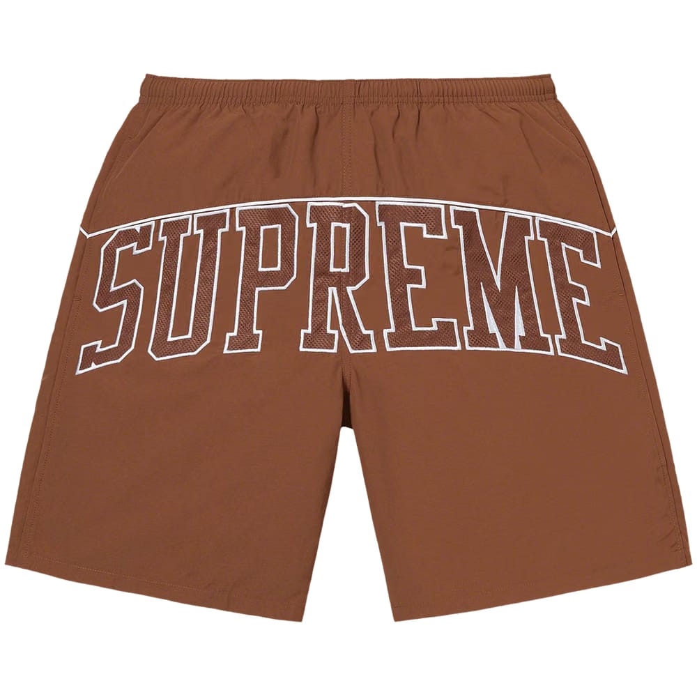 Supreme Arc Water Shorts Brown