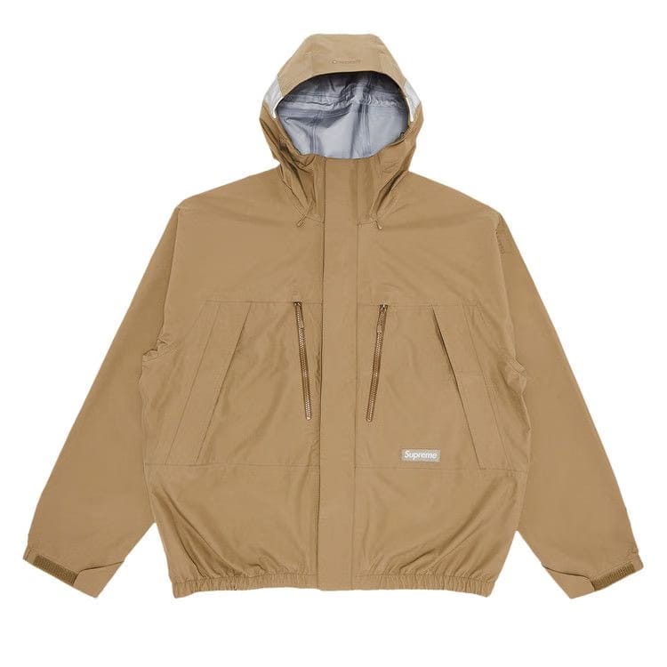 Supreme GORE-TEX Taped Seam Shell Jacket Tan