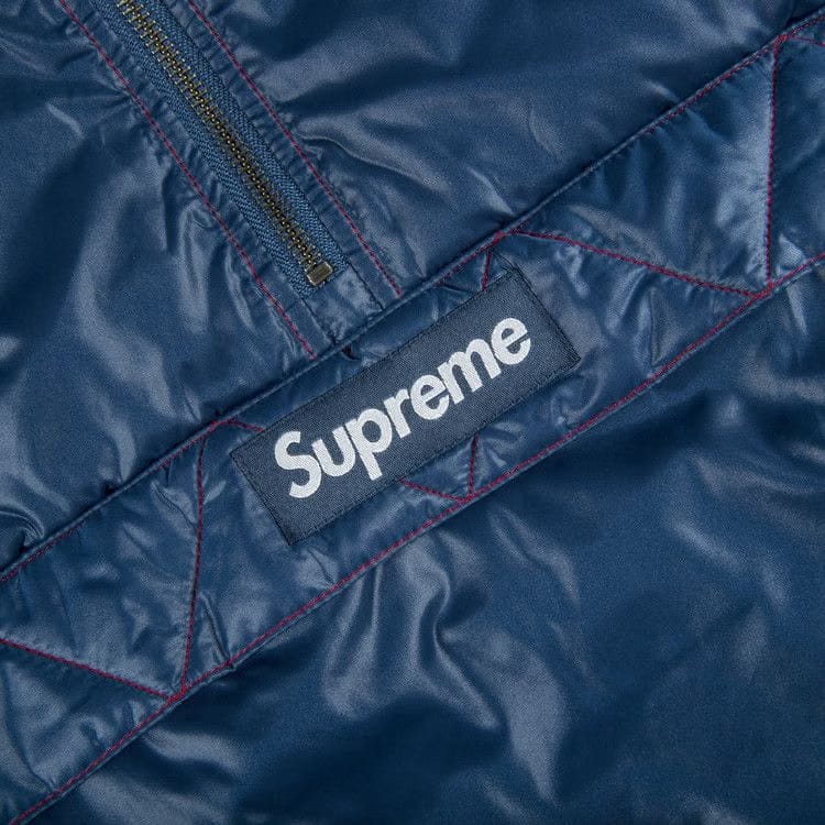 Supreme Contrast Stitch Pullover Navy