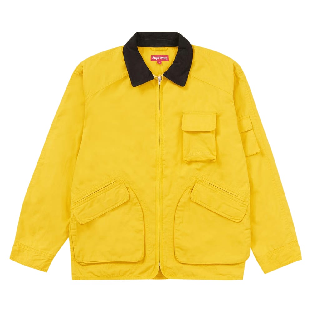 Supreme Cotton Utility Jacket Sulfur