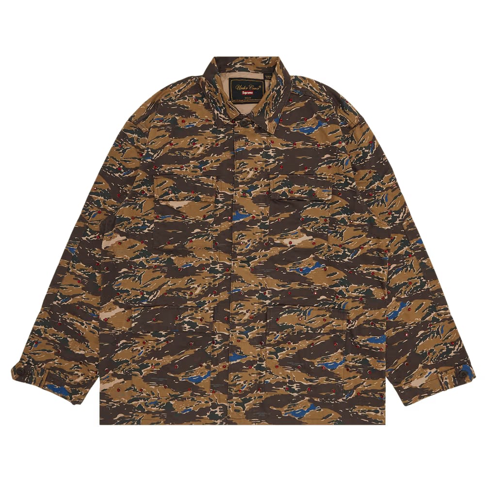 Supreme x UNDERCOVER Studded BDU Jacket Brown