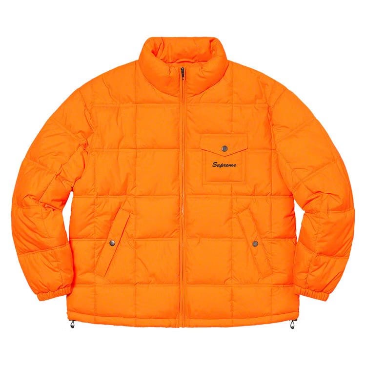 Supreme Iggy Pop Puffy Jacket Orange