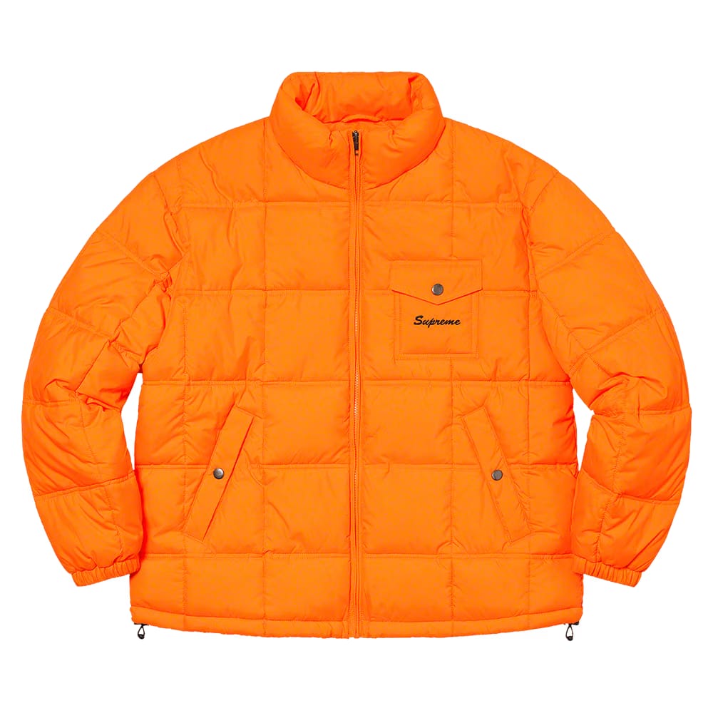 Supreme Iggy Pop Puffy Jacket Orange