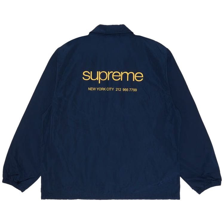 Supreme NYC Coaches Jacket Navy