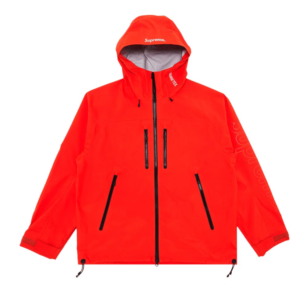 Supreme GORE-TEX Taped Seam Shell Jacket Orange