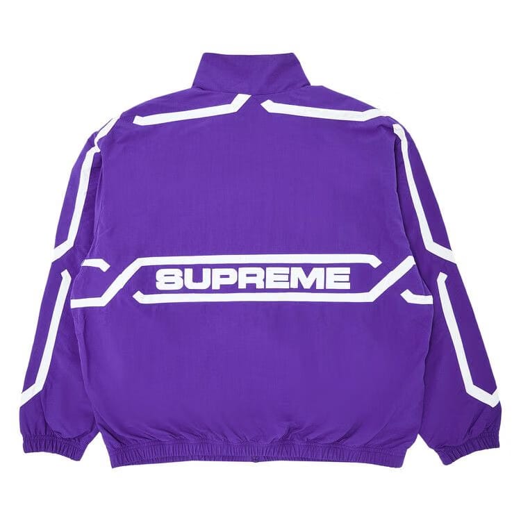 Supreme Inset Link Track Jacket Purple
