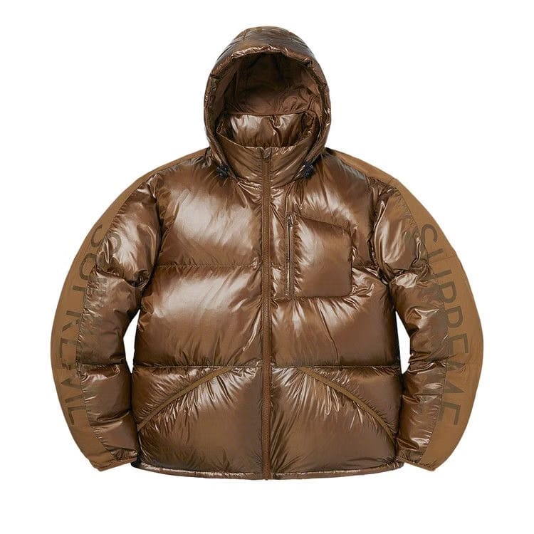 Supreme Featherweight Down Jacket Brown