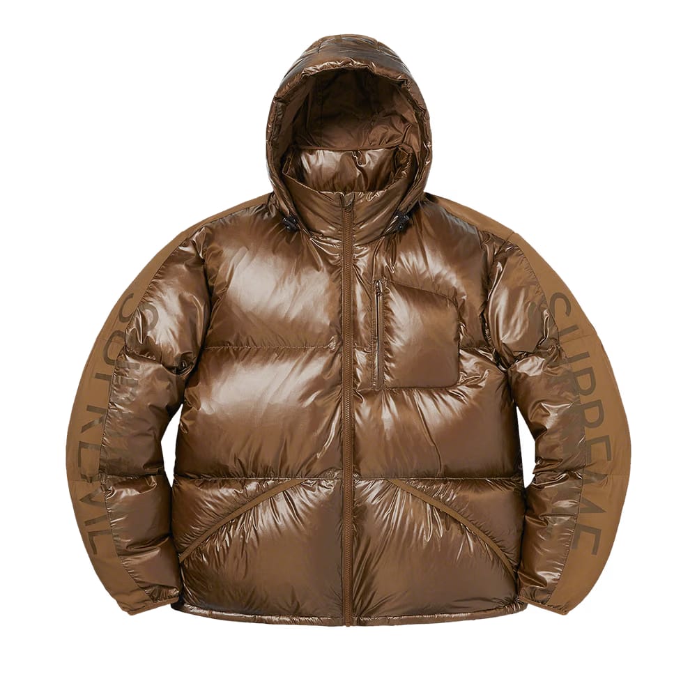 Supreme Featherweight Down Jacket Brown