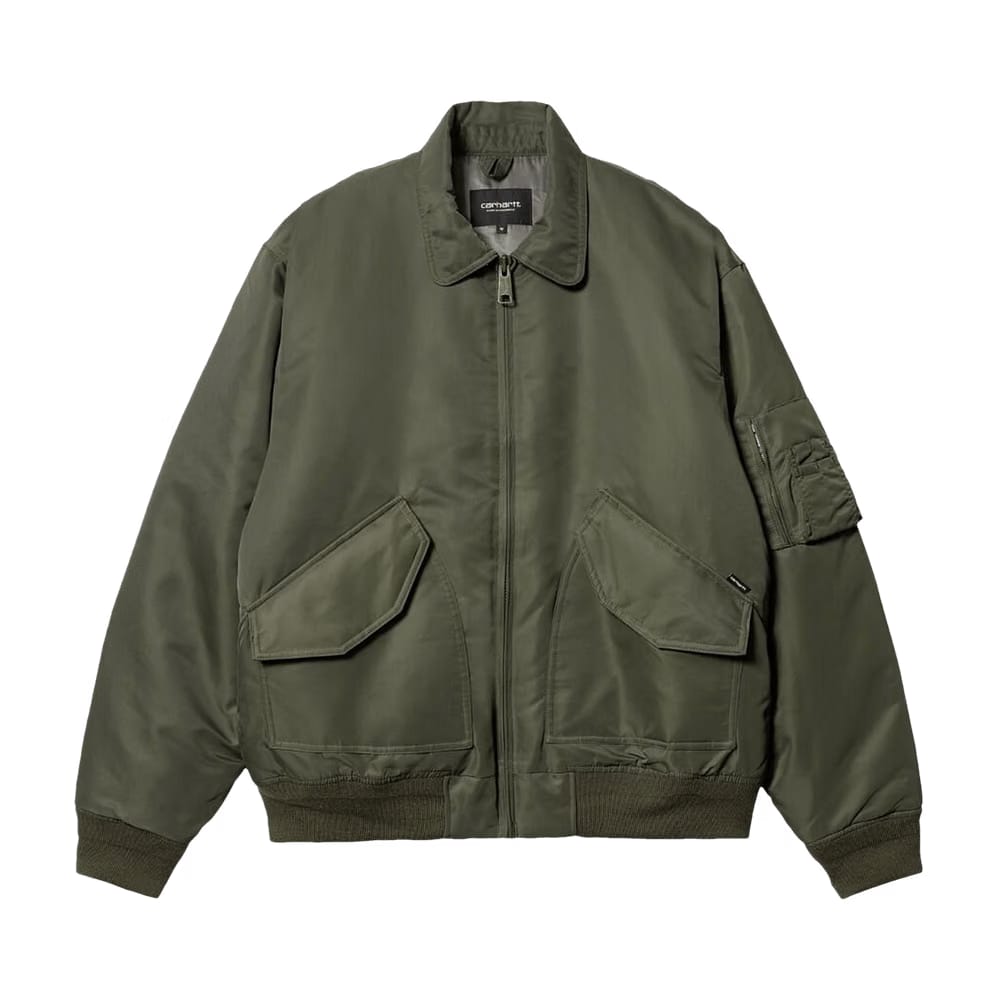 Carhartt WIP Olten Bomber Jacket Green