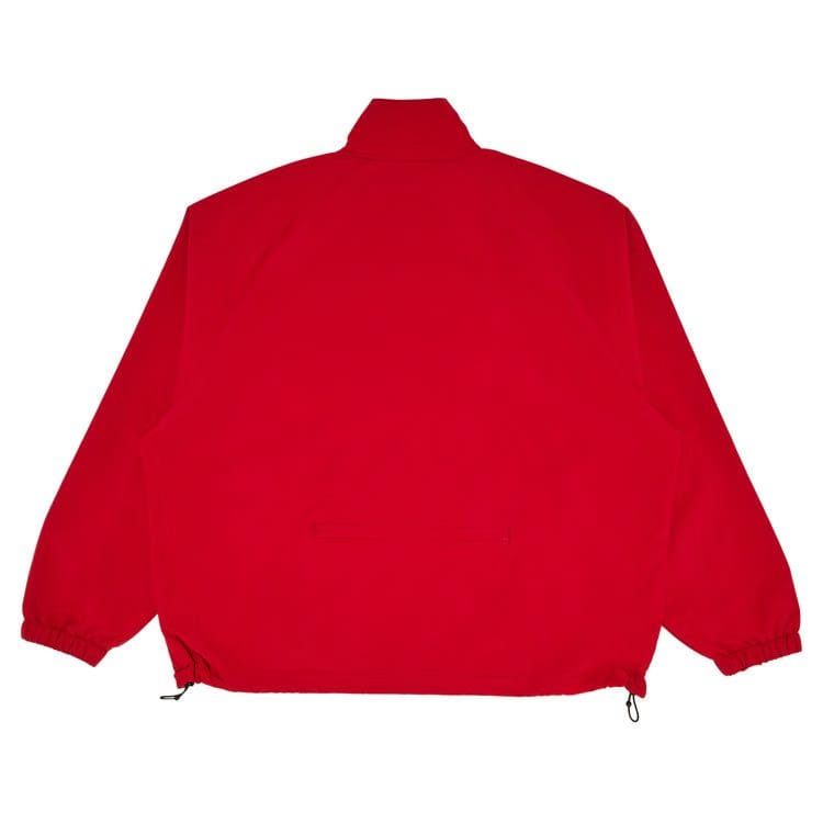 Supreme Contrast Zip Track Jacket Red