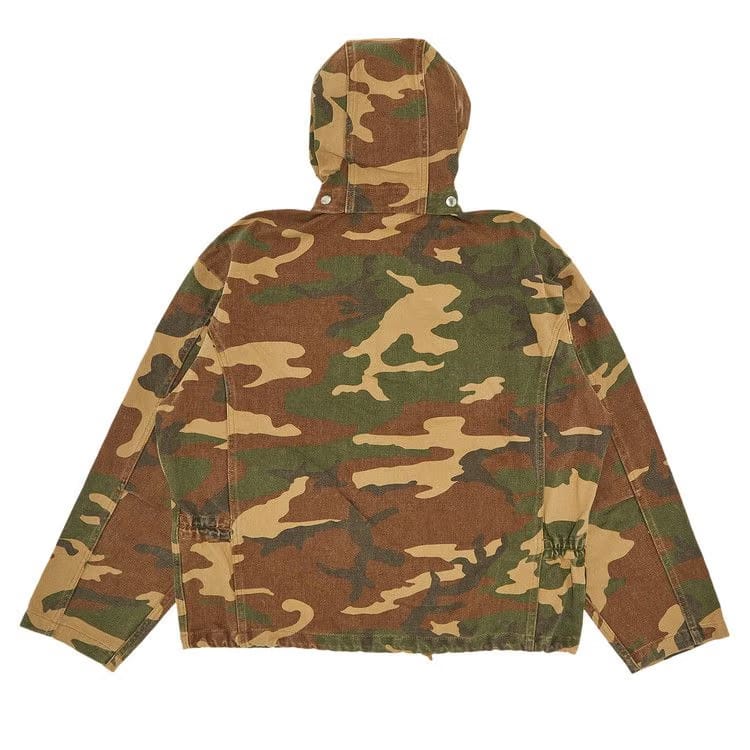 Supreme Canvas Clip Jacket Tan Camo