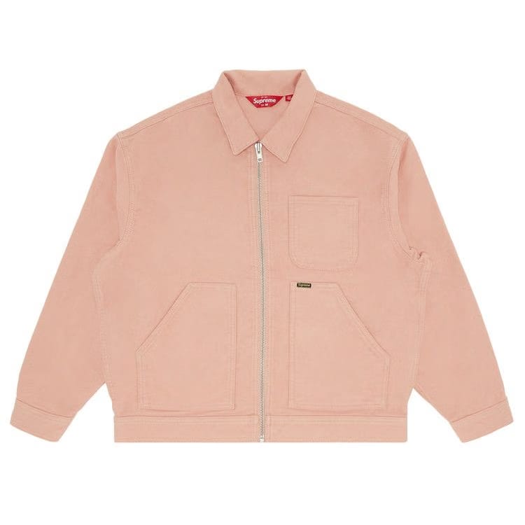 Supreme Moleskin Work Jacket Dusty Pink
