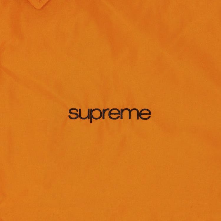 Supreme NYC Coaches Jacket Orange