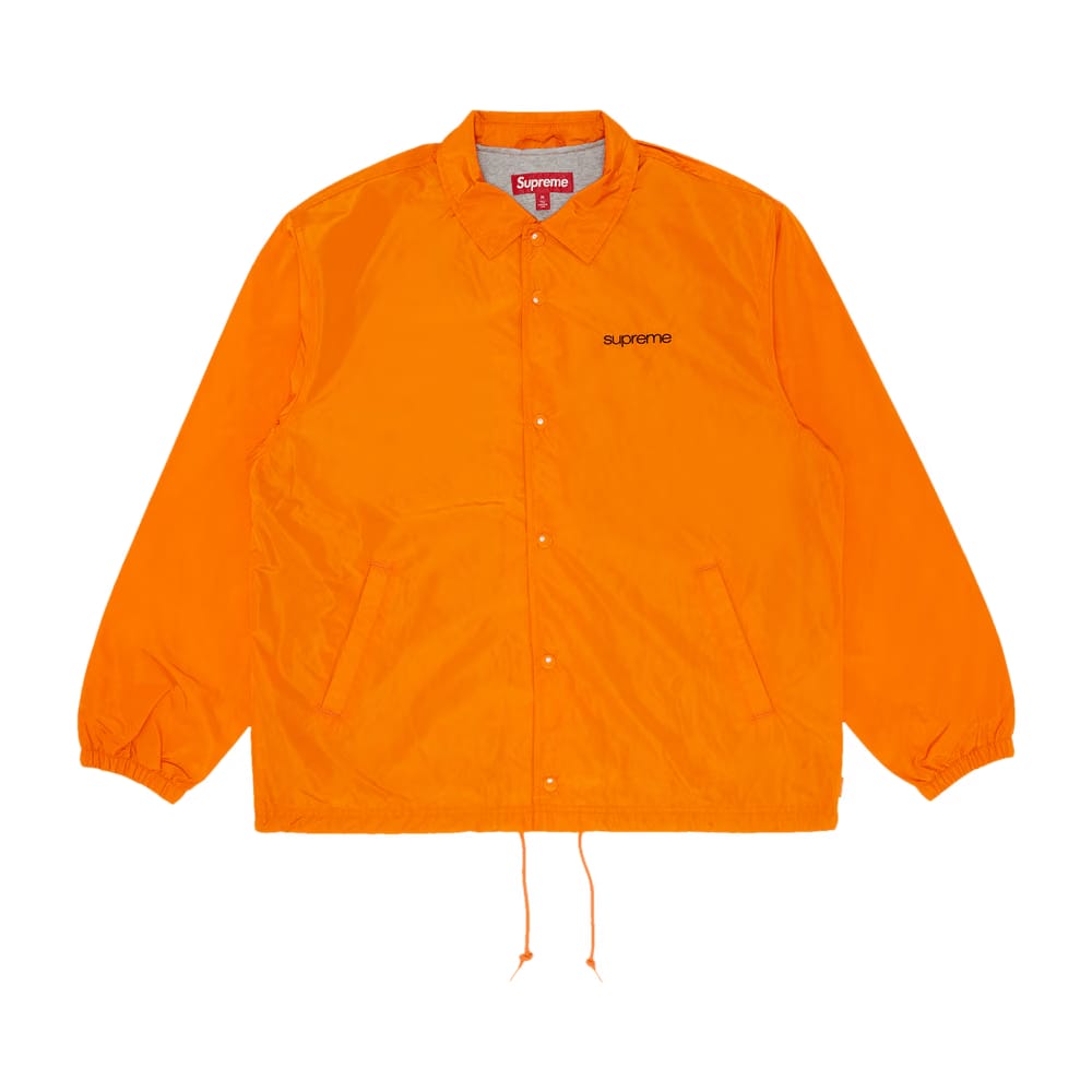 Supreme NYC Coaches Jacket Orange