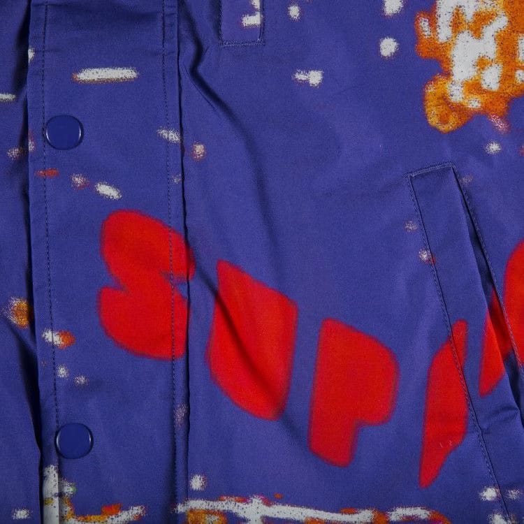 Supreme City Lights Puffy Jacket Purple