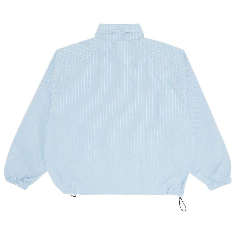 Supreme Reflective Pinstripe Track Jacket Light Blue