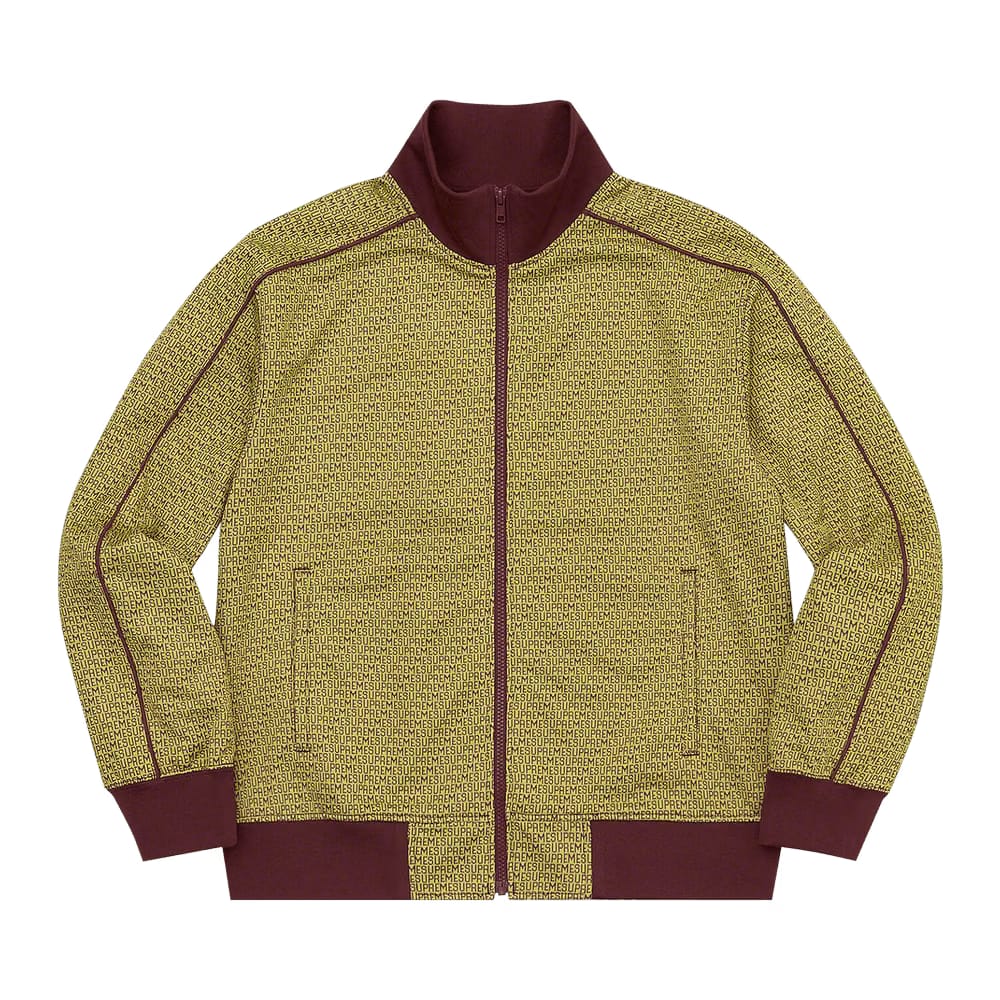 Supreme Repeat Track Jacket Olive