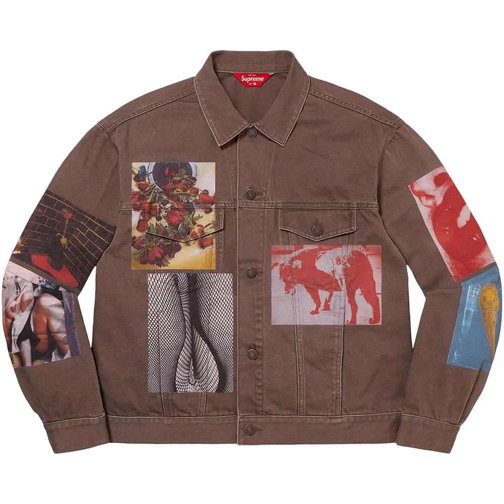 Supreme Daidō Moriyama Denim Trucker Jacket Brown