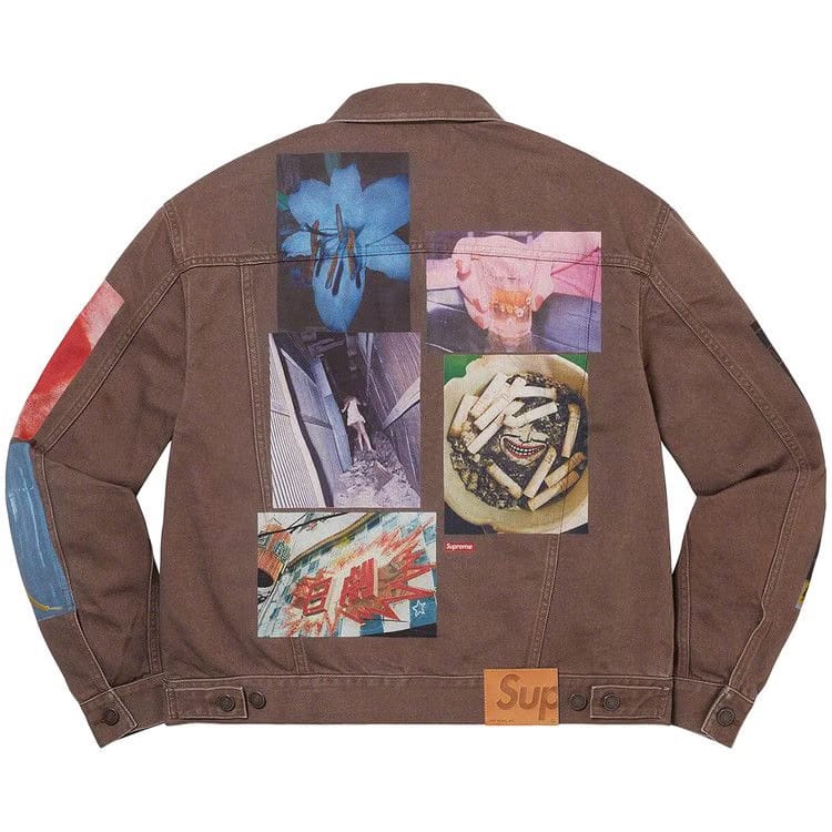 Supreme Daidō Moriyama Denim Trucker Jacket Brown