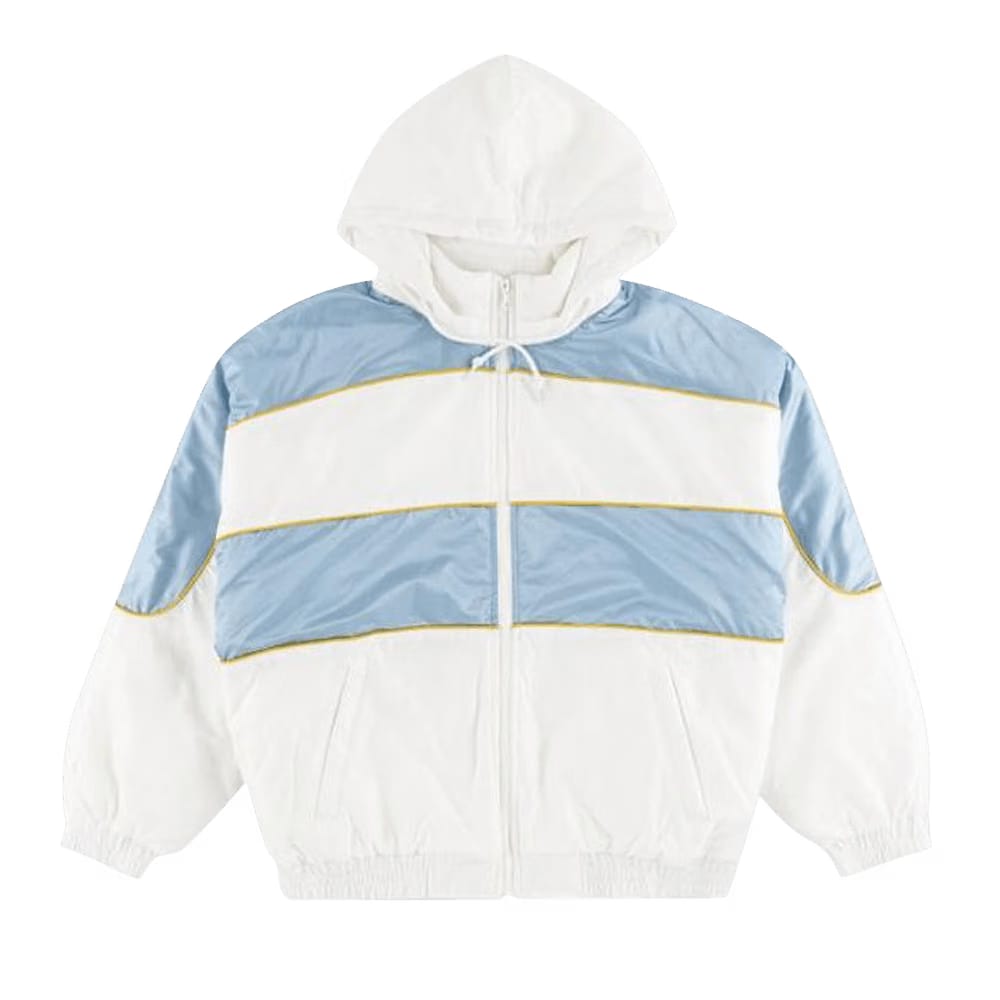 Supreme Sports Piping Puffy Jacket White
