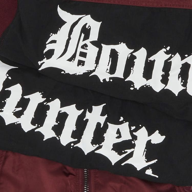 Supreme x Bounty Hunter MA-1 Burgundy