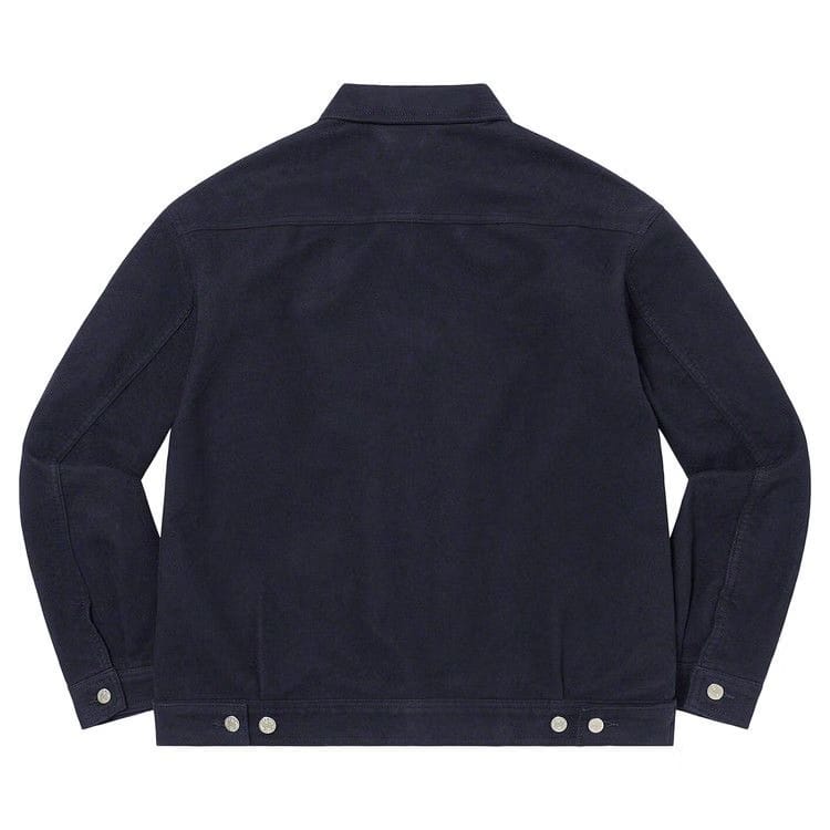 Supreme Moleskin Work Jacket Navy