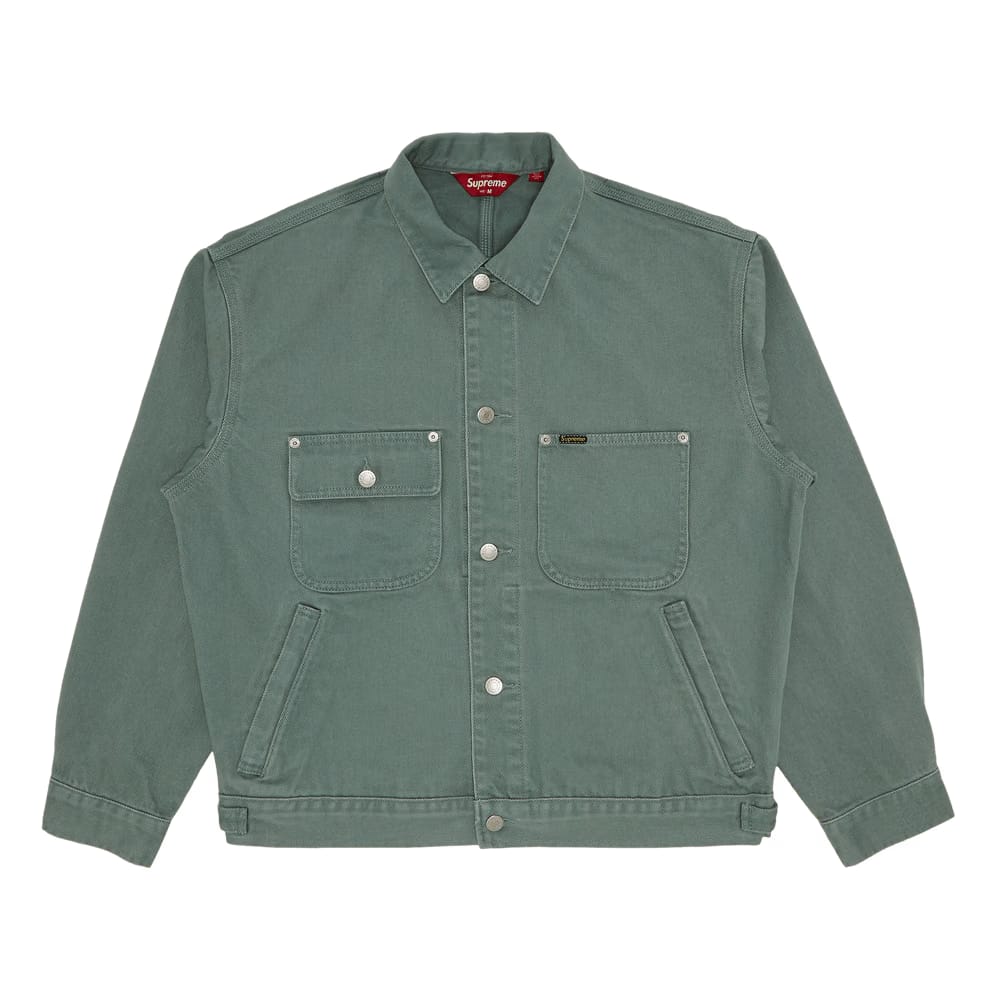 Supreme Denim Chore Trucker Jacket Mint
