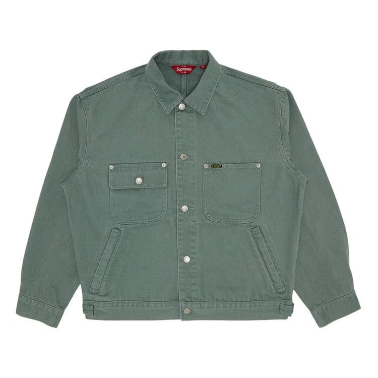 Supreme Denim Chore Trucker Jacket Mint