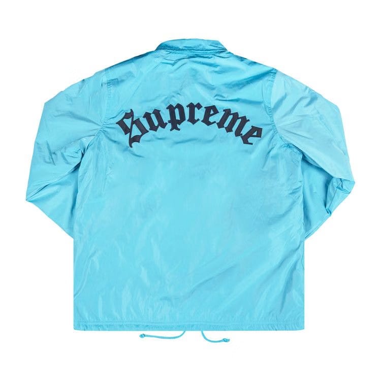 Supreme Old English Coaches Jacket Blue