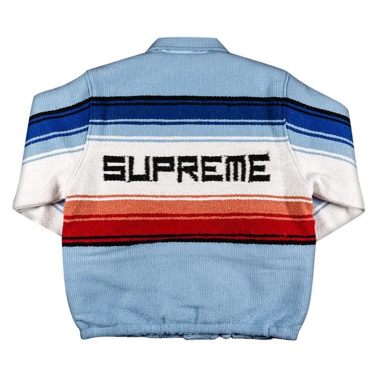 Supreme Tlaxcala Blanket Jacket Light Blue