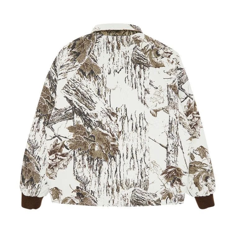 Supreme x RealTree Reversible Quilted Work Jacket Snow Camo