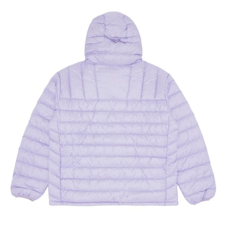 Supreme Micro Down Half Zip Hooded Pullover Lilac