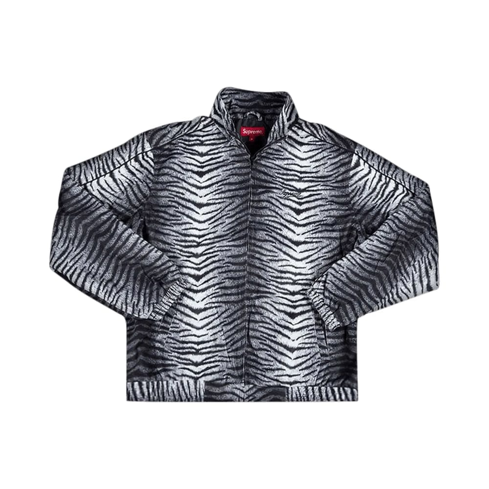 Supreme Tiger Stripe Track Jacket White