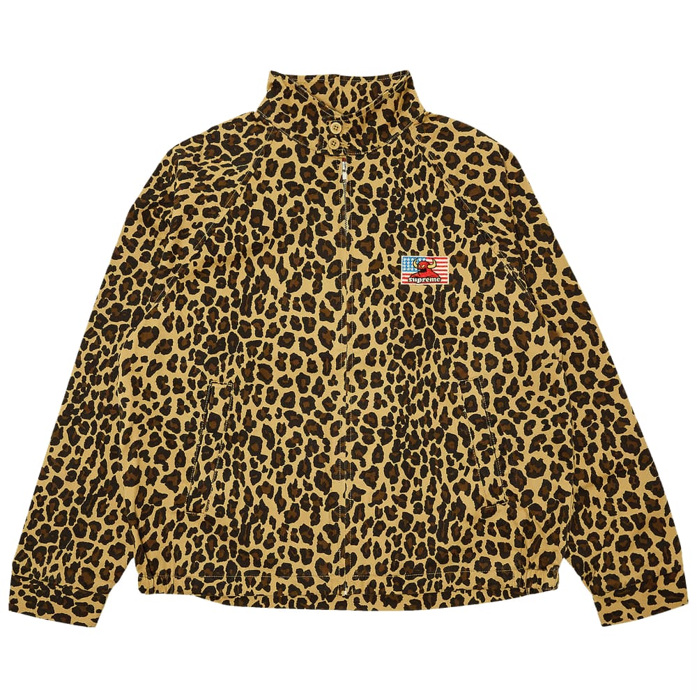 Supreme x Toy Machine Harrington Jacket Leopard