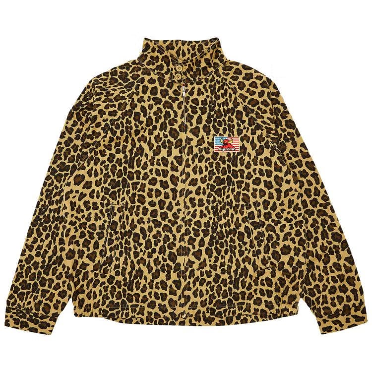 Supreme x Toy Machine Harrington Jacket Leopard