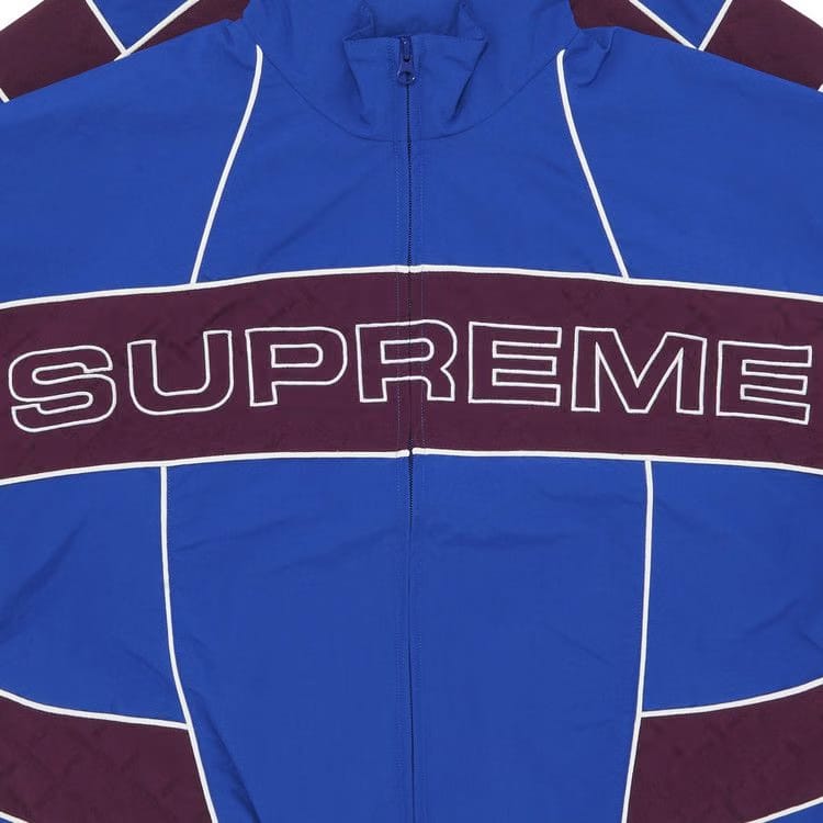 Supreme Jacquard Panel Track Jacket Royal