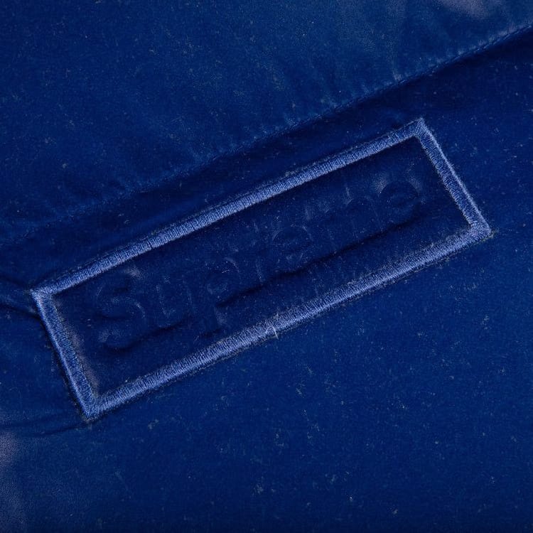 Supreme Reflective Speckled Down Jacket Royal