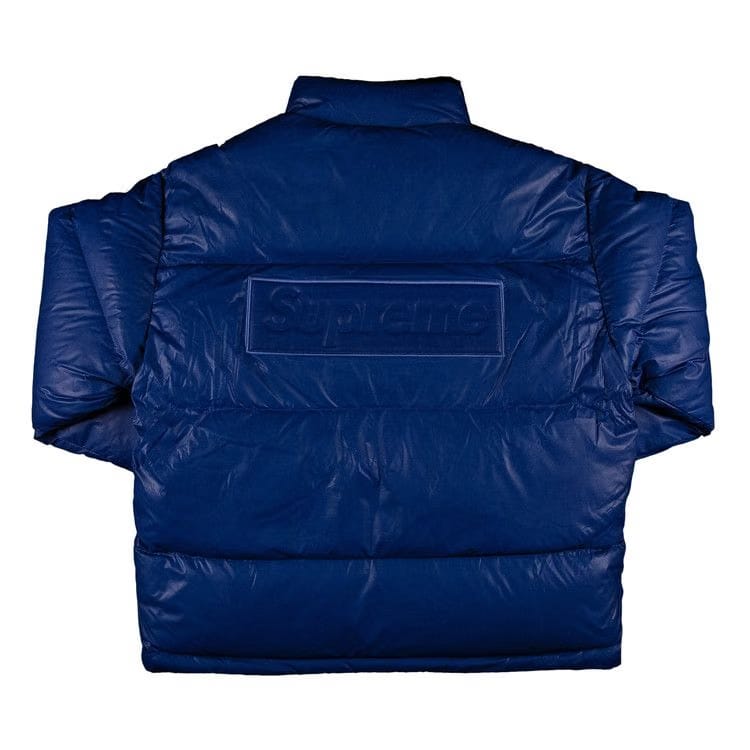 Supreme Reflective Speckled Down Jacket Royal
