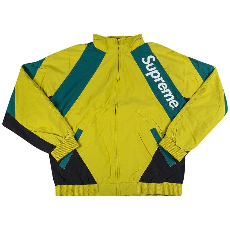 Supreme Paneled Track Jacket Light Gold
