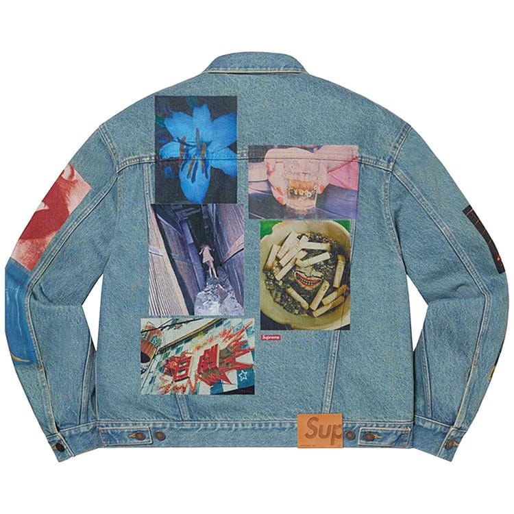 Supreme Daidō Moriyama Denim Trucker Jacket Blue