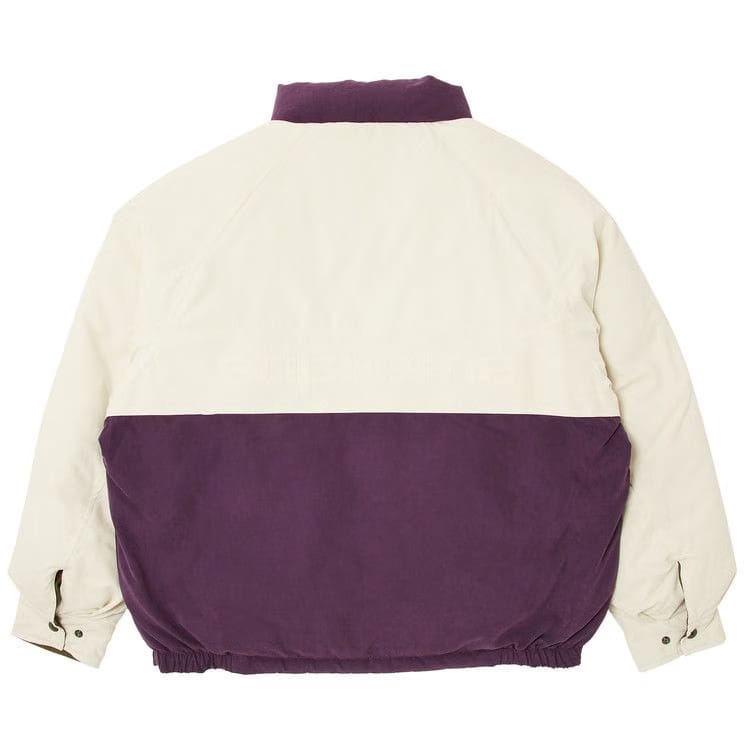 Supreme Reversible Down Puffer Jacket Purple