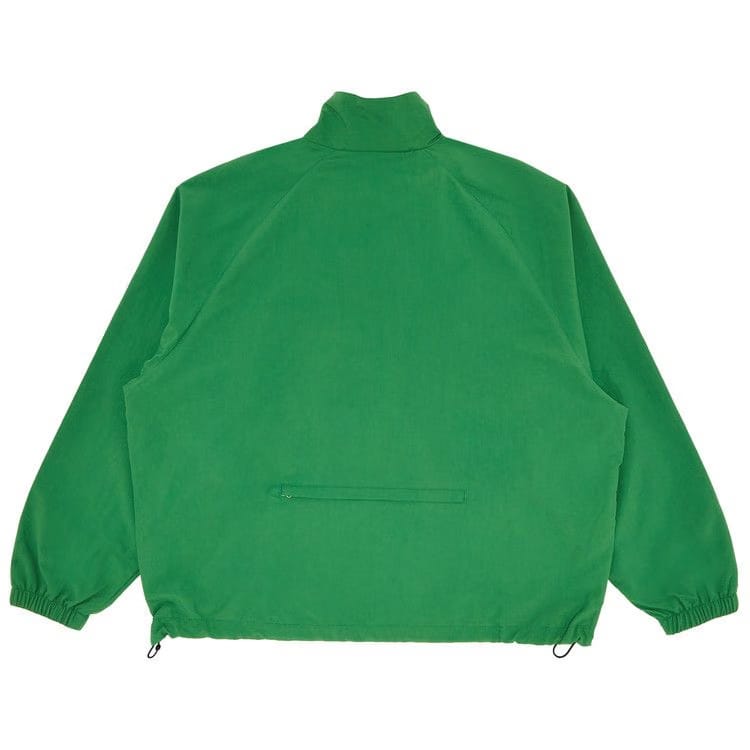 Supreme Contrast Zip Track Jacket Green